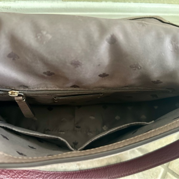 Kate Spade Jackson Soft Pebbled Leather Medium Flap Shoulder Bag - Picture 6 of 10